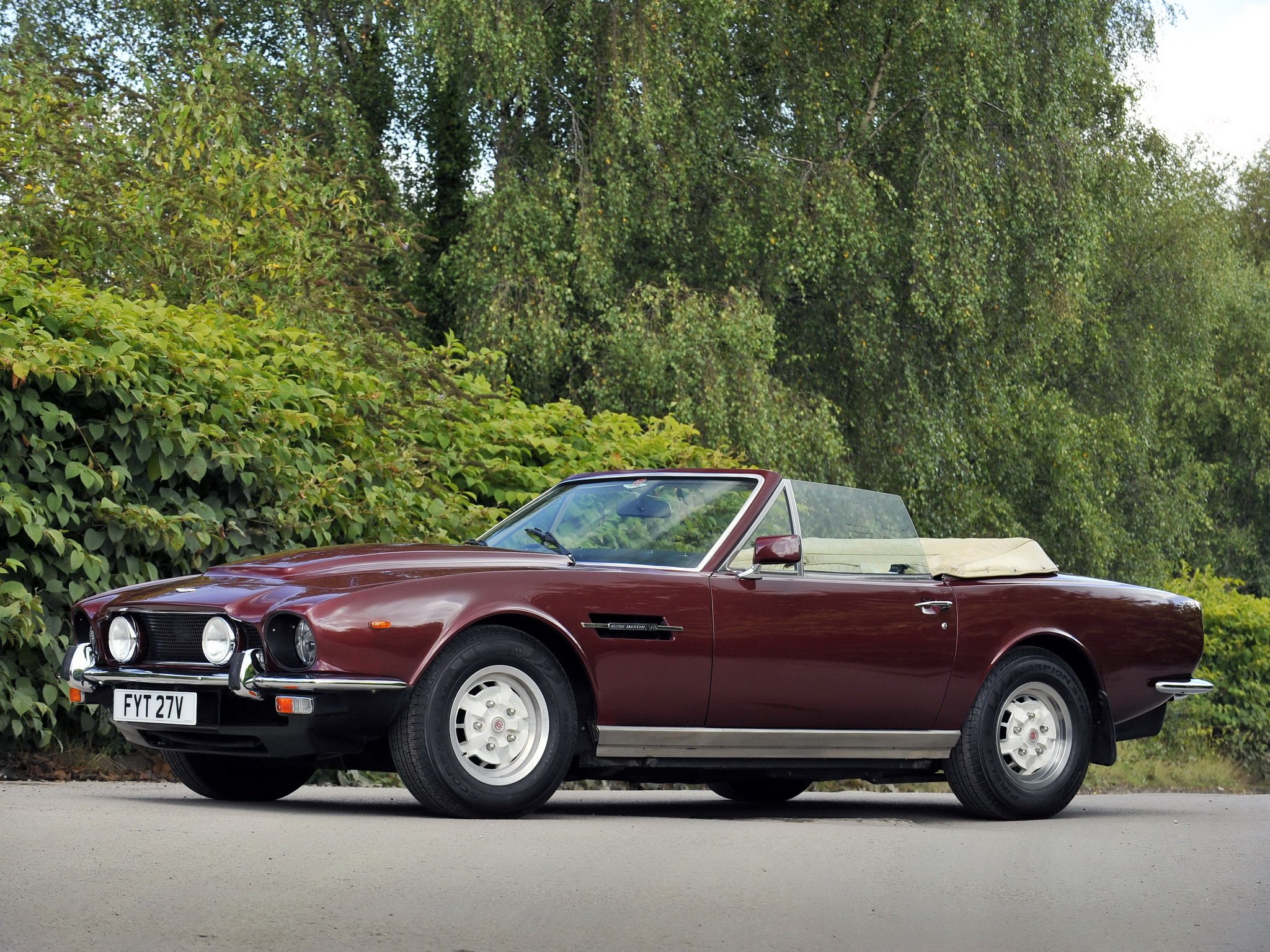 1977 89, Aston, Martin, V 8, Volante, Uk spec Wallpaper