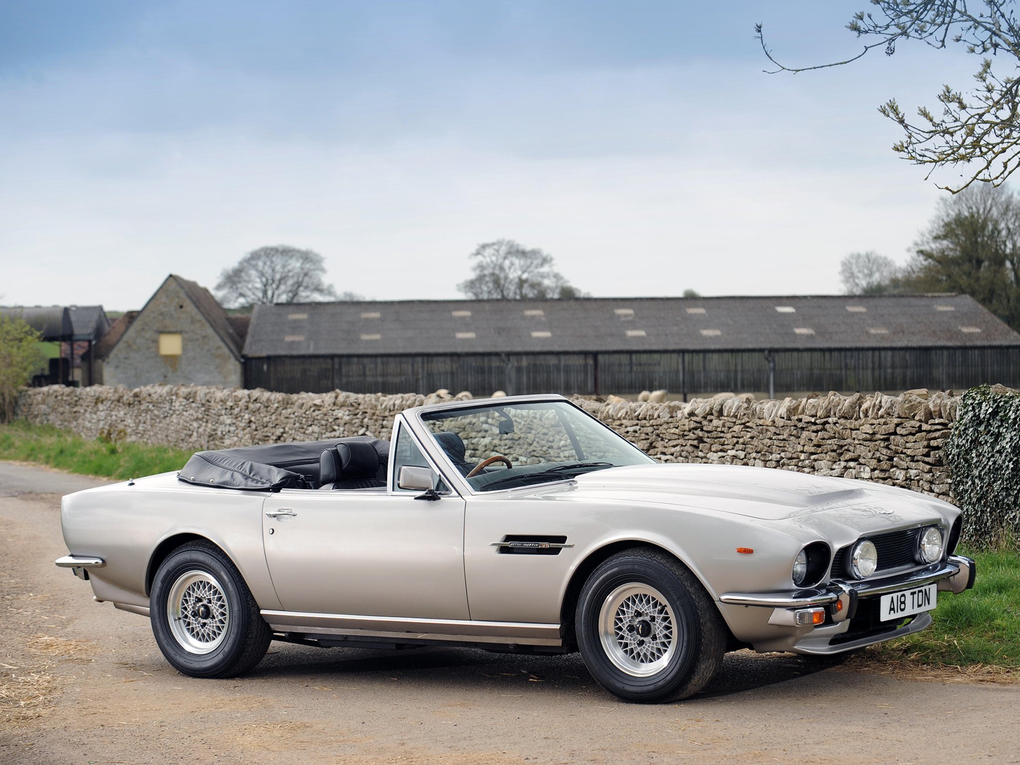 1977 89, Aston, Martin, V 8, Volante, Uk spec Wallpaper