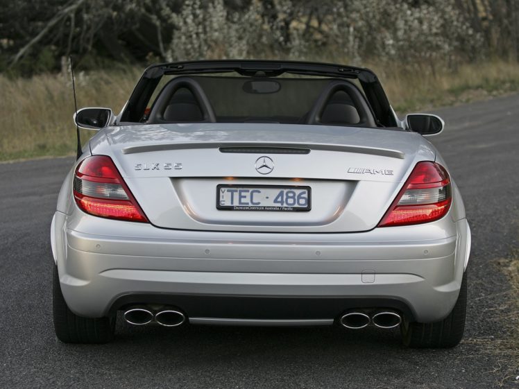 2005 08, Mercedes, Benz, Slk55, Amg, Au spec,  r171 , Slk HD Wallpaper Desktop Background