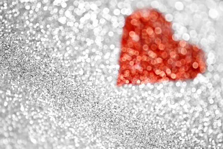glitter, Sparkle, Psychedelic, Abstract, Abstraction, Bokeh, Heart, Mood HD Wallpaper Desktop Background