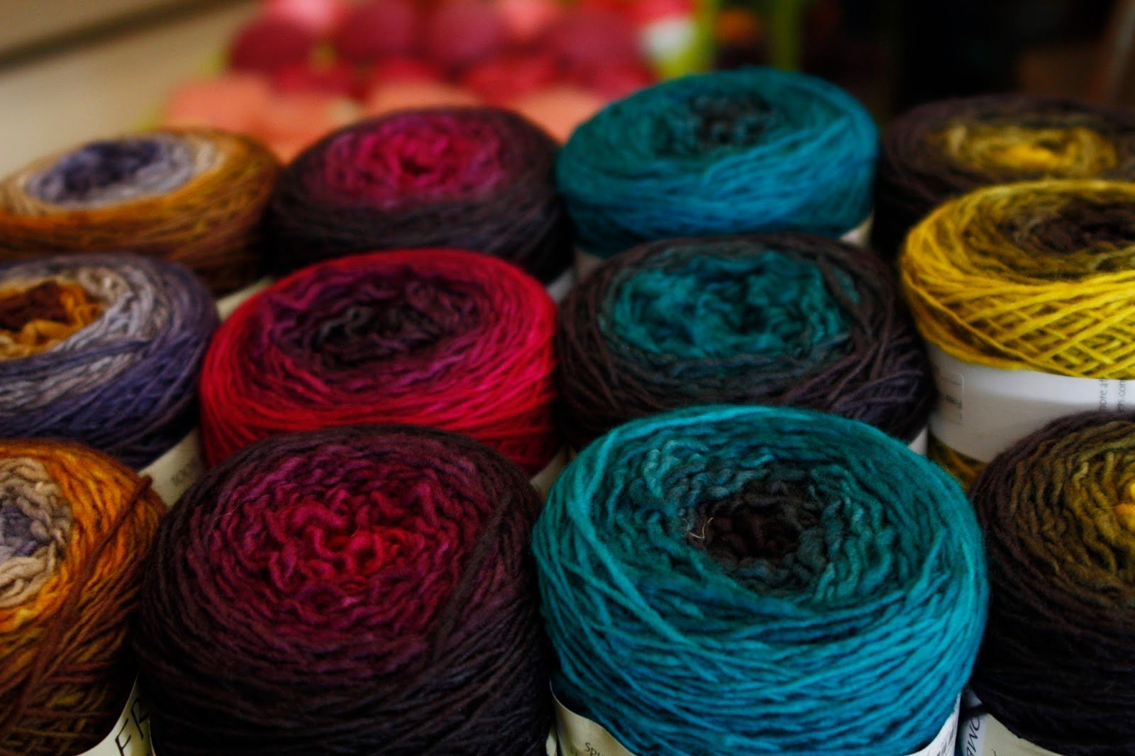 yarn, String, Pattern, Knitting, Rope, Psychedelic, Bokeh, Craft Wallpaper