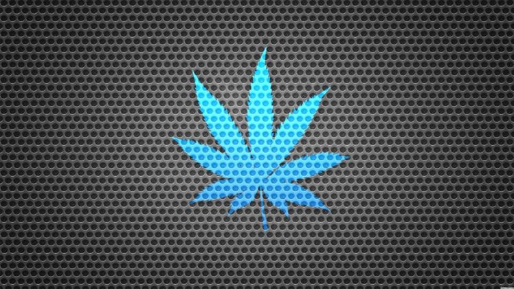weed, Blue HD Wallpaper Desktop Background