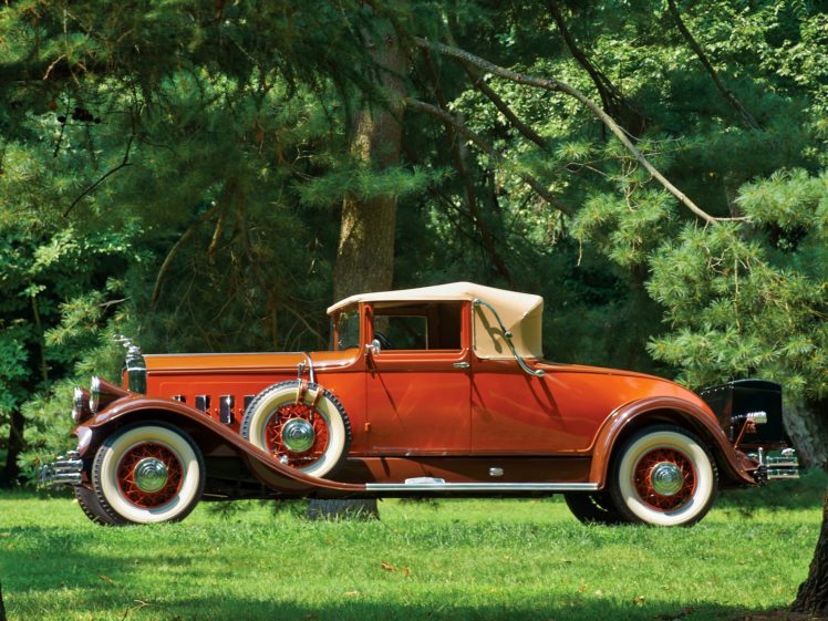 1929, Pierce, Arrow, Model, 126, Convertible, Coupe, Retro, Luxury HD Wallpaper Desktop Background
