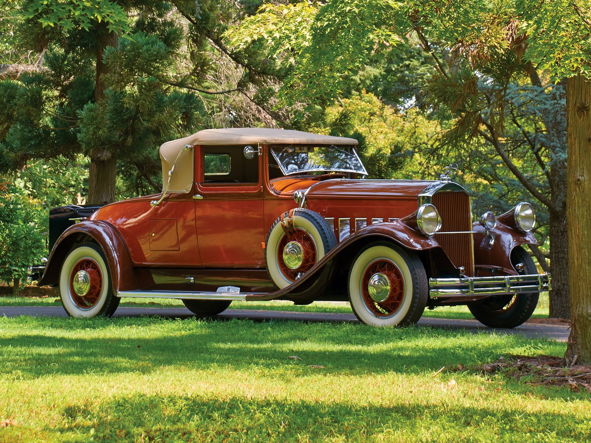 1929, Pierce, Arrow, Model, 126, Convertible, Coupe, Retro, Luxury Wallpaper
