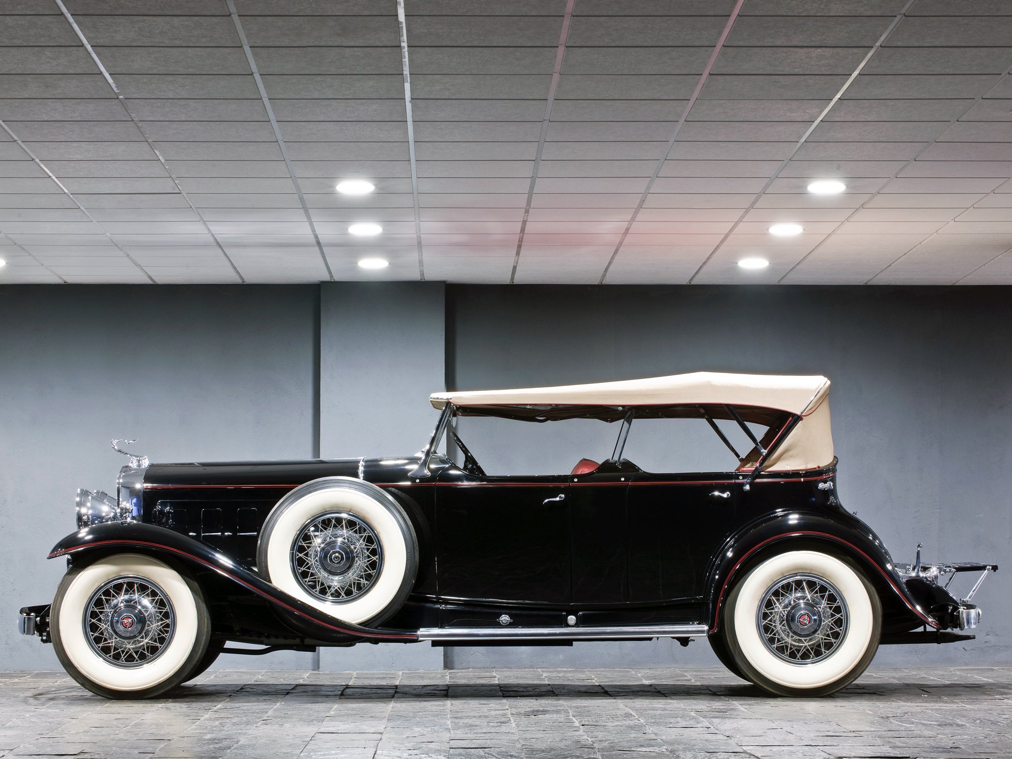 1930, Cadillac, V16, 452, Sport, Phaeton, Fleetwood,  4260 , Luxury, Retro Wallpaper