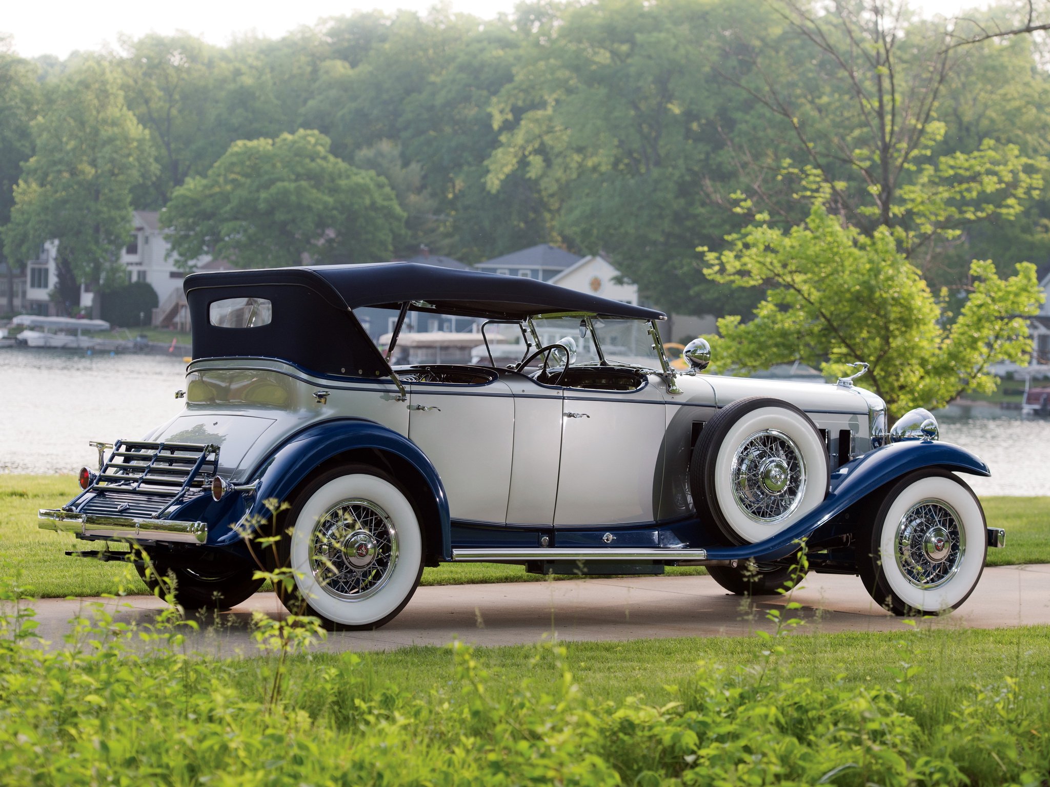 1930, Cadillac, V16, 452, Sport, Phaeton, Fleetwood,  4260 , Luxury, Retro Wallpaper