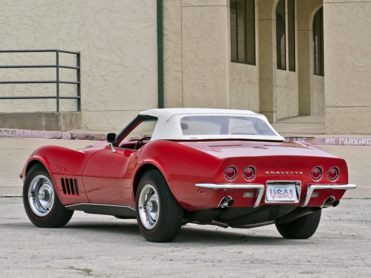 1968, Corvette, L88, 427, 430hp, Convertible, Muscle, Classic, Supercar HD Wallpaper Desktop Background