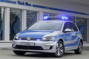 2014, Volkswagen, E golf, Police, Cars
