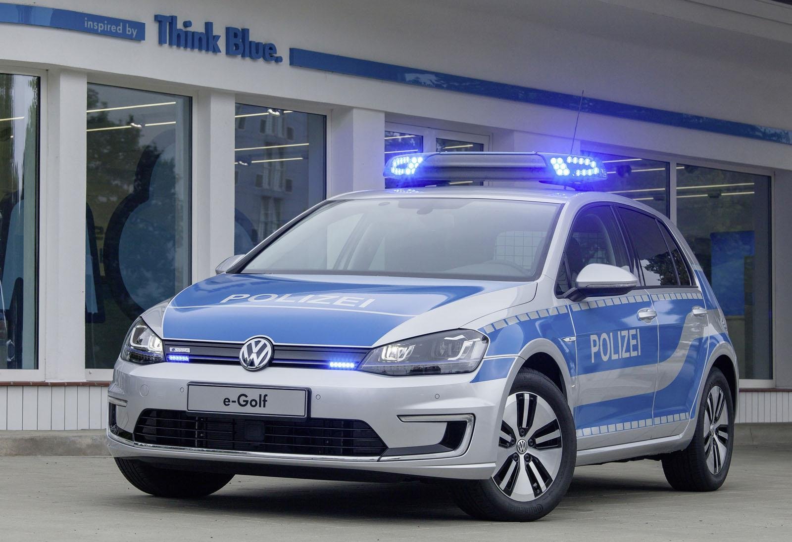 2014, Volkswagen, E golf, Police, Cars Wallpaper
