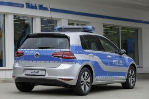 2014, Volkswagen, E golf, Police, Cars