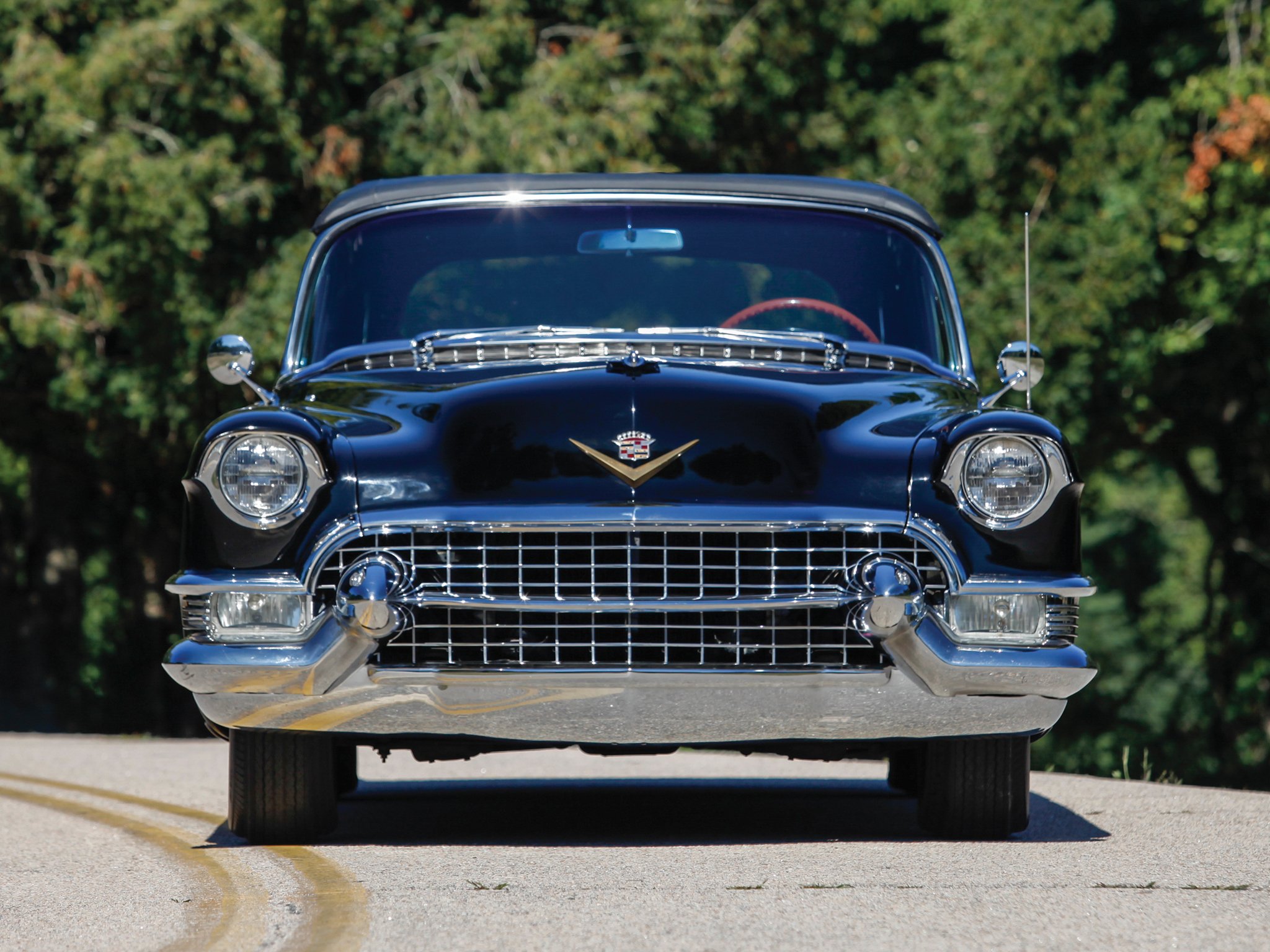 1955, Cadillac, Sixty two, Convertible,  6267x , Luxury, Retro Wallpaper