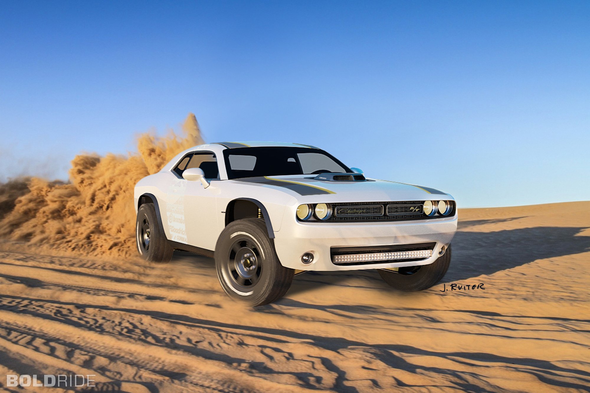 2014, Dodge, Challenger, A t, Untamed, Concept, Muscle, Awd, Hot, Rod, Rods, 4x4 Wallpaper