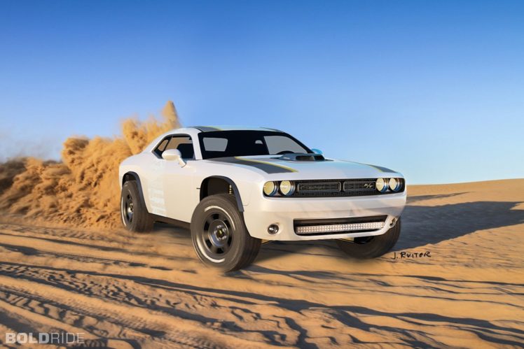 2014, Dodge, Challenger, A t, Untamed, Concept, Muscle, Awd, Hot, Rod, Rods, 4×4 HD Wallpaper Desktop Background