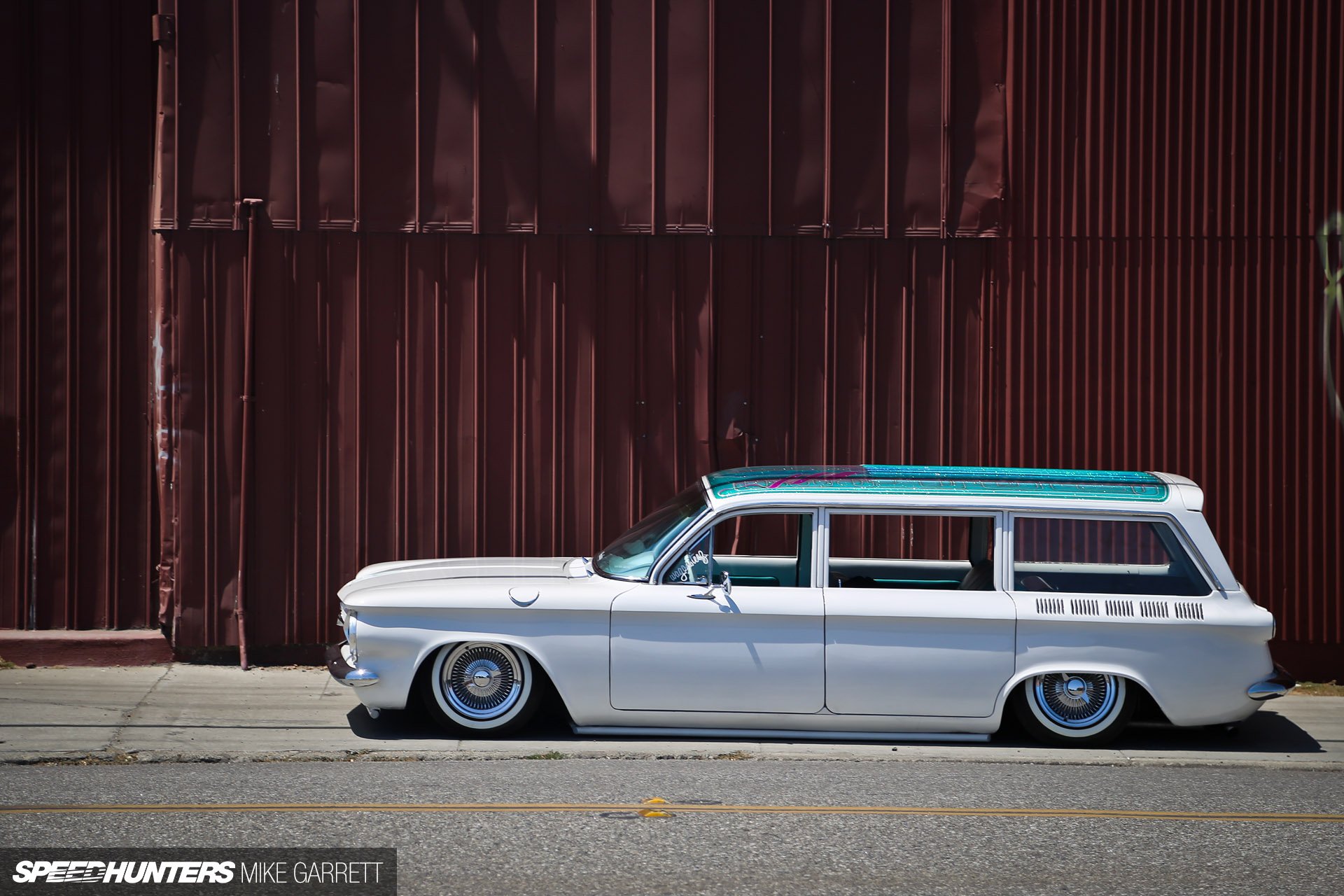 lowrider, Stationwagon, Chevrolet, Corvair Wallpaper