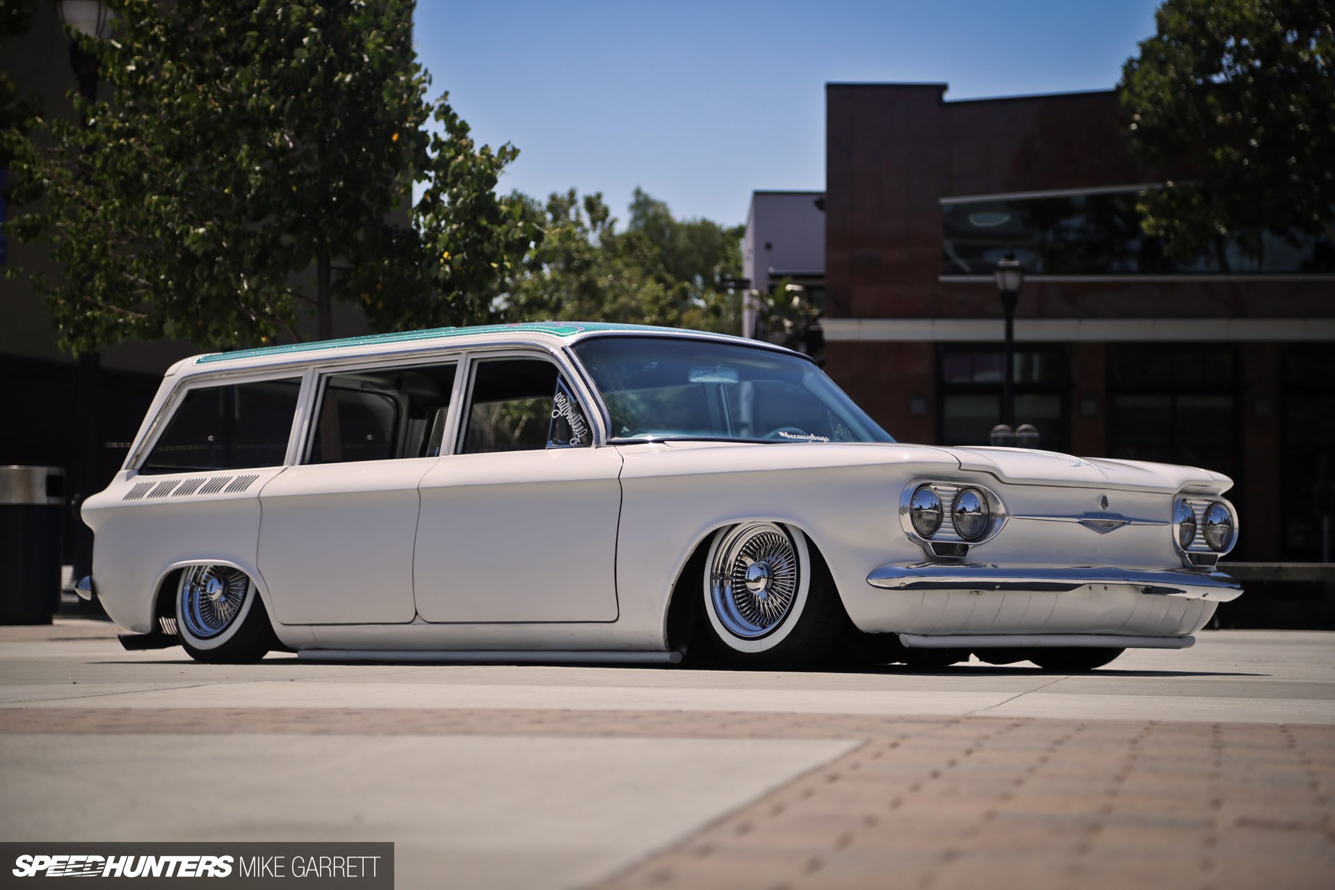 lowrider, Stationwagon, Chevrolet, Corvair Wallpaper