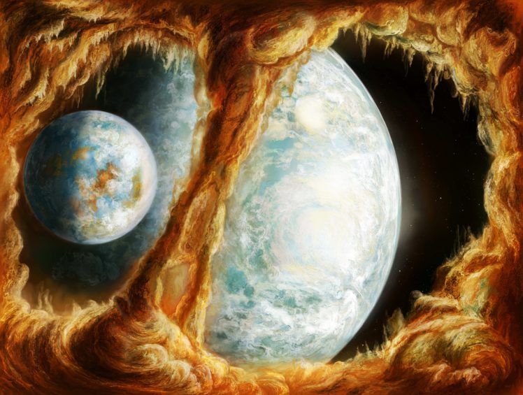 planet, Space, Fantasy HD Wallpaper Desktop Background