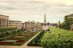 belgium, House, Gardens, Brussels, Cities