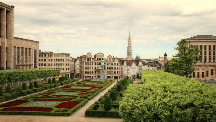 belgium, House, Gardens, Brussels, Cities HD Wallpaper Desktop Background