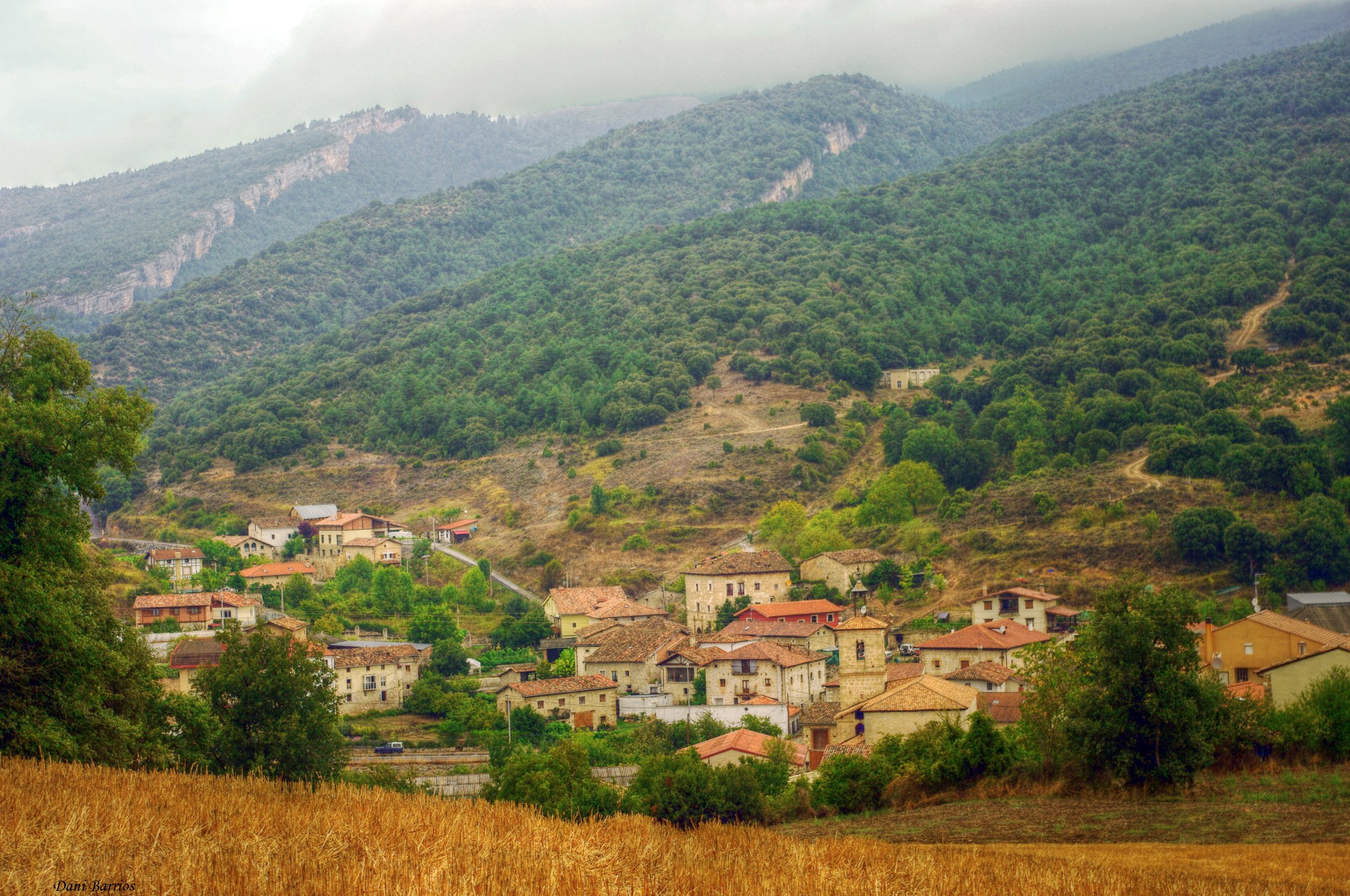 spain, House, Scenery, Mountains, Valles, Alaveses, Cities Wallpaper