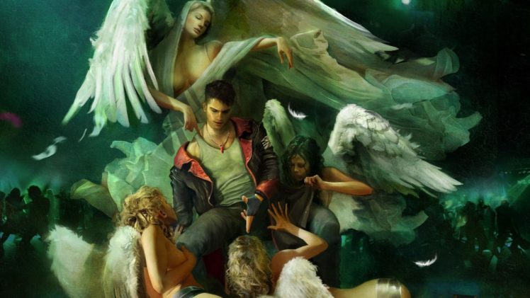 devilmaycry, Dante, Angels HD Wallpaper Desktop Background