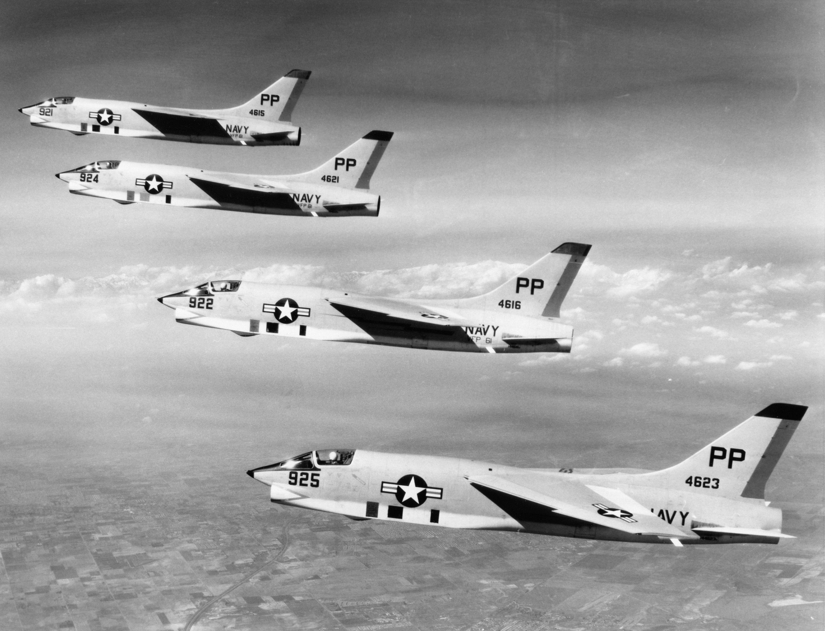 aircrafts, Army, Fighter, Jets, Usa, Marine, Vought, F 8, Crusader Wallpaper