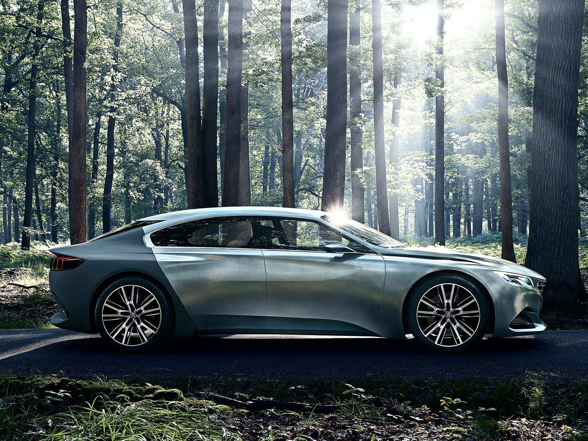peugeot, Exalt, Paris, Concept, 2014 Wallpaper