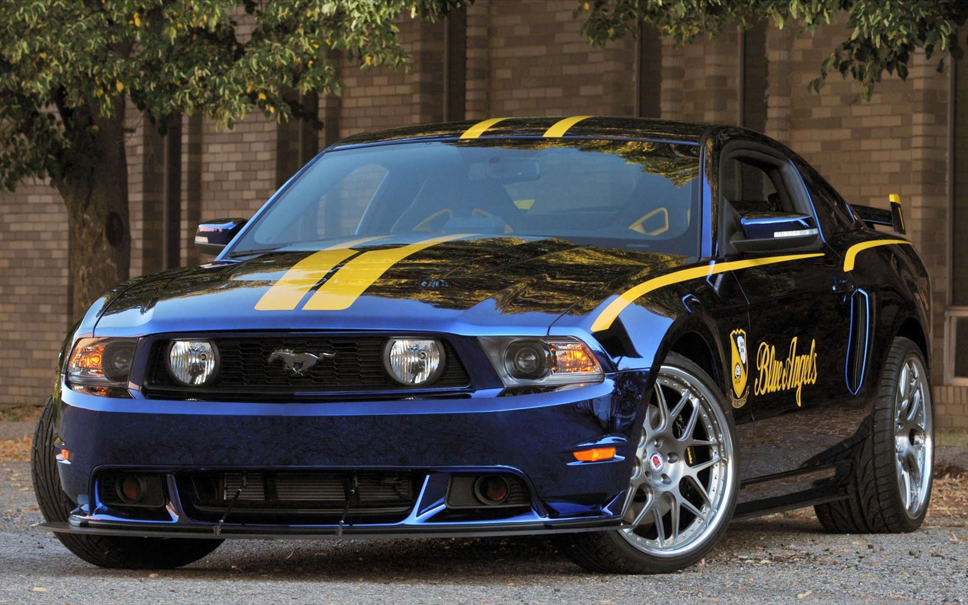 ford, Mustang, Gt, Blue, Angel, Edition Wallpaper