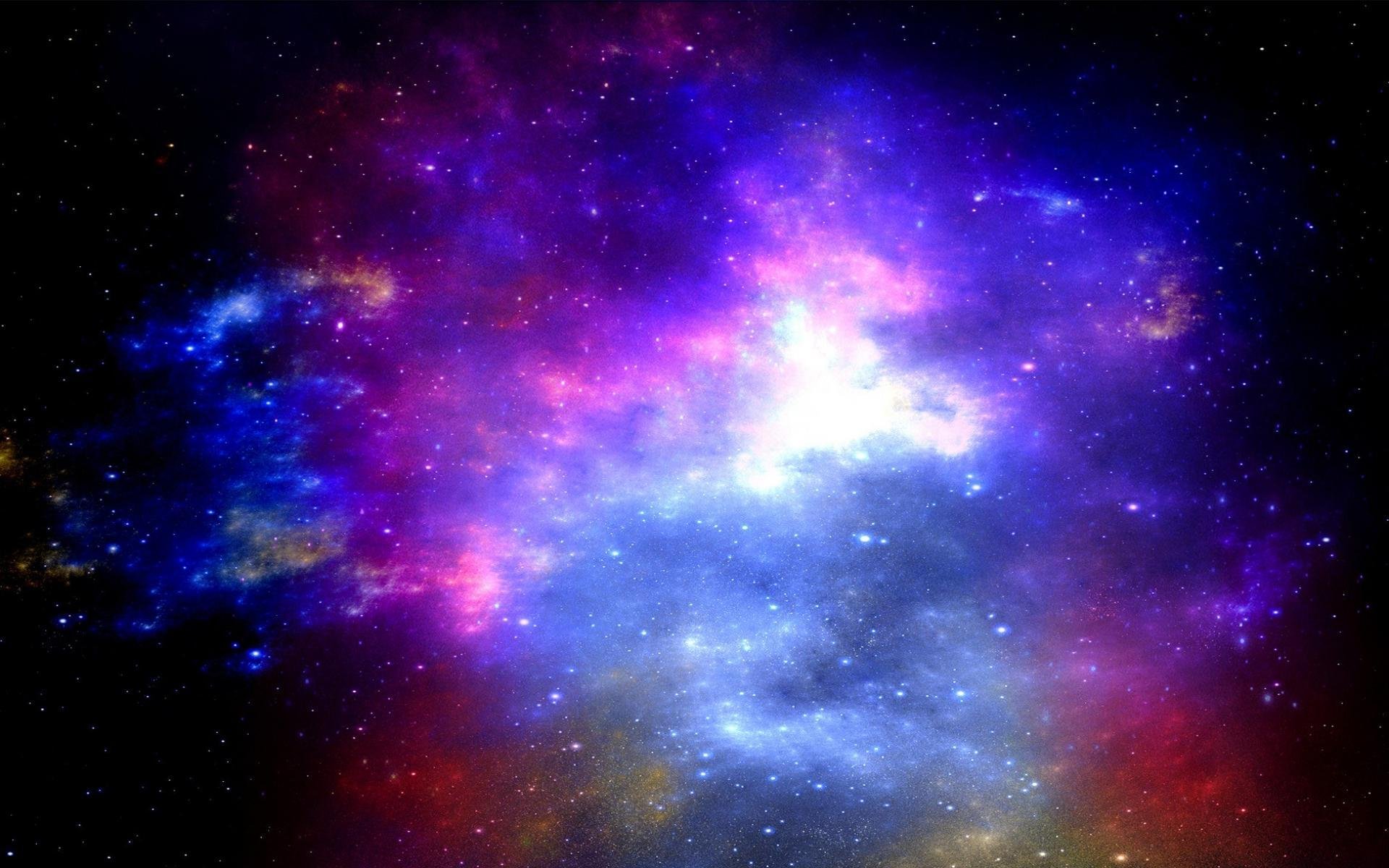 space, Nature, Sky, Clouds, Stars, Colors Wallpaper