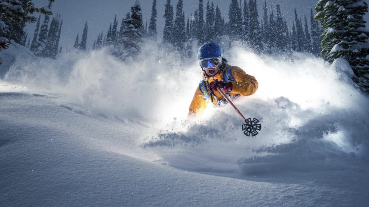 ski, Skiing, Snow, Winter, Man, Sport HD Wallpaper Desktop Background