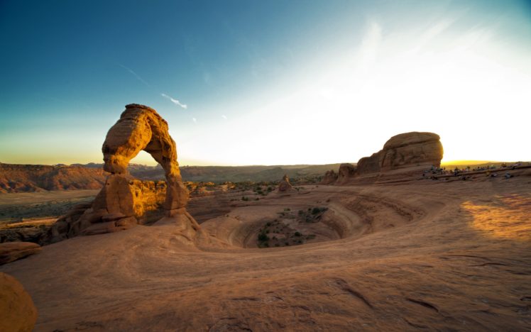 canyon, Nature, Sunset, Rocks, Sand HD Wallpaper Desktop Background