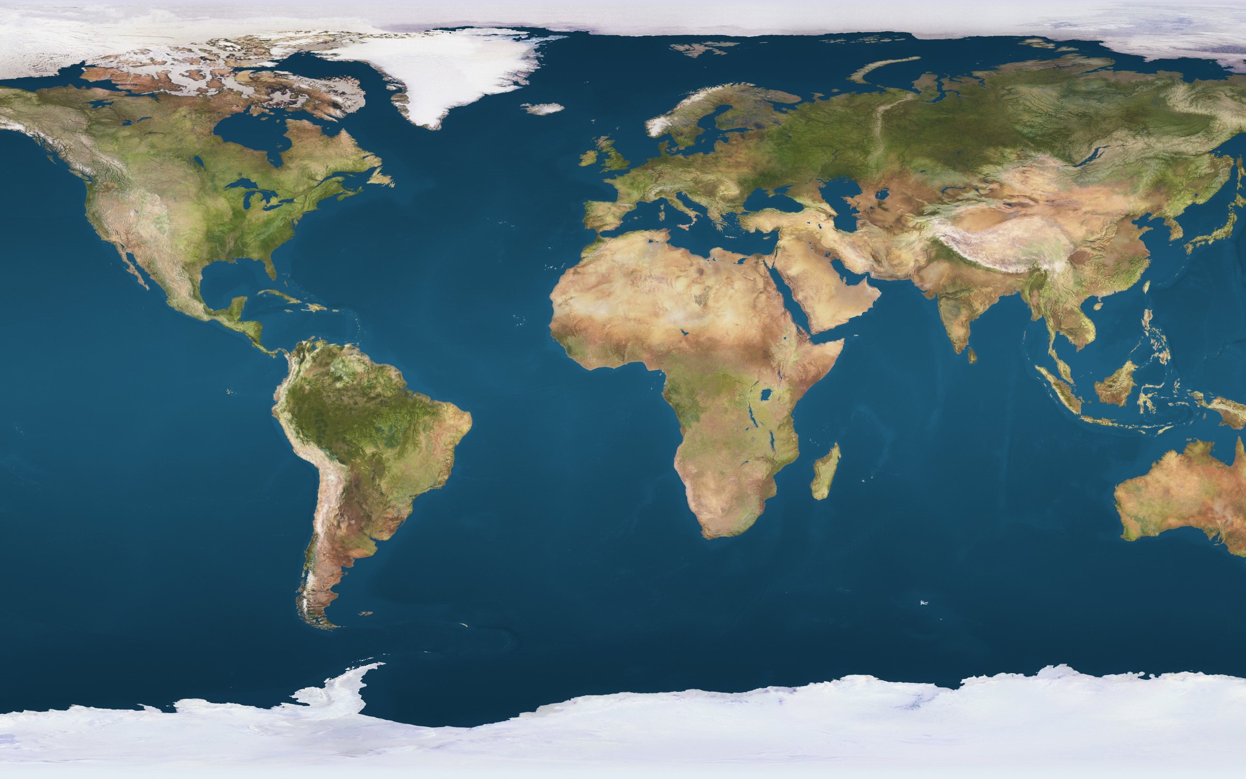 earth, Map, Ocean, Continents Wallpaper
