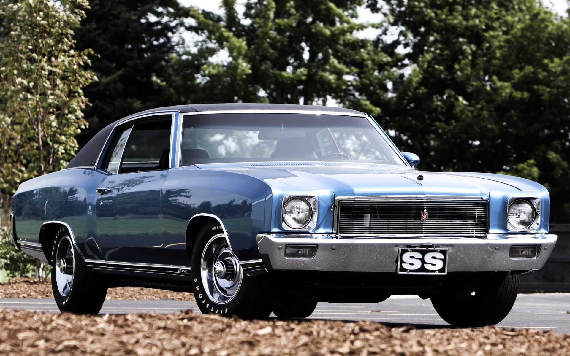 1971, Chevrolet, Monte, Carlo, Muscle, Cars, Classic Wallpaper