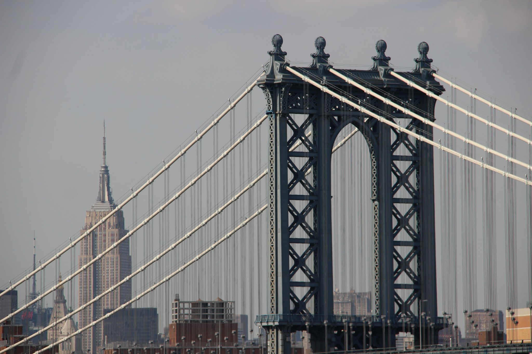 bridge, Bridges, Brooklyn, Cities, City, Intel, Rivers, New, York, Manhattan, Night, Light Wallpaper