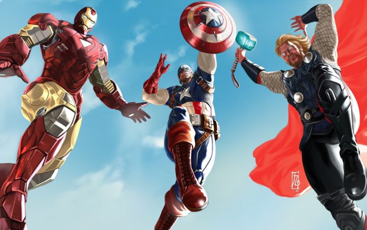 the, Avengers, 2012 HD Wallpaper Desktop Background