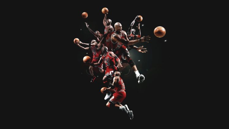 michael, Jordan, Basketball, Chicago, Bulls, Men, Males, Action, Stop, Motion HD Wallpaper Desktop Background