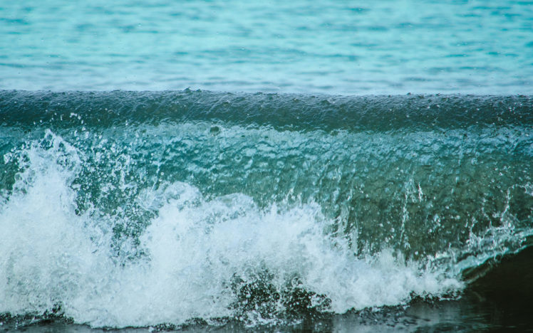waves, Ocean, Sea, Beaches, Nature, Water HD Wallpaper Desktop Background