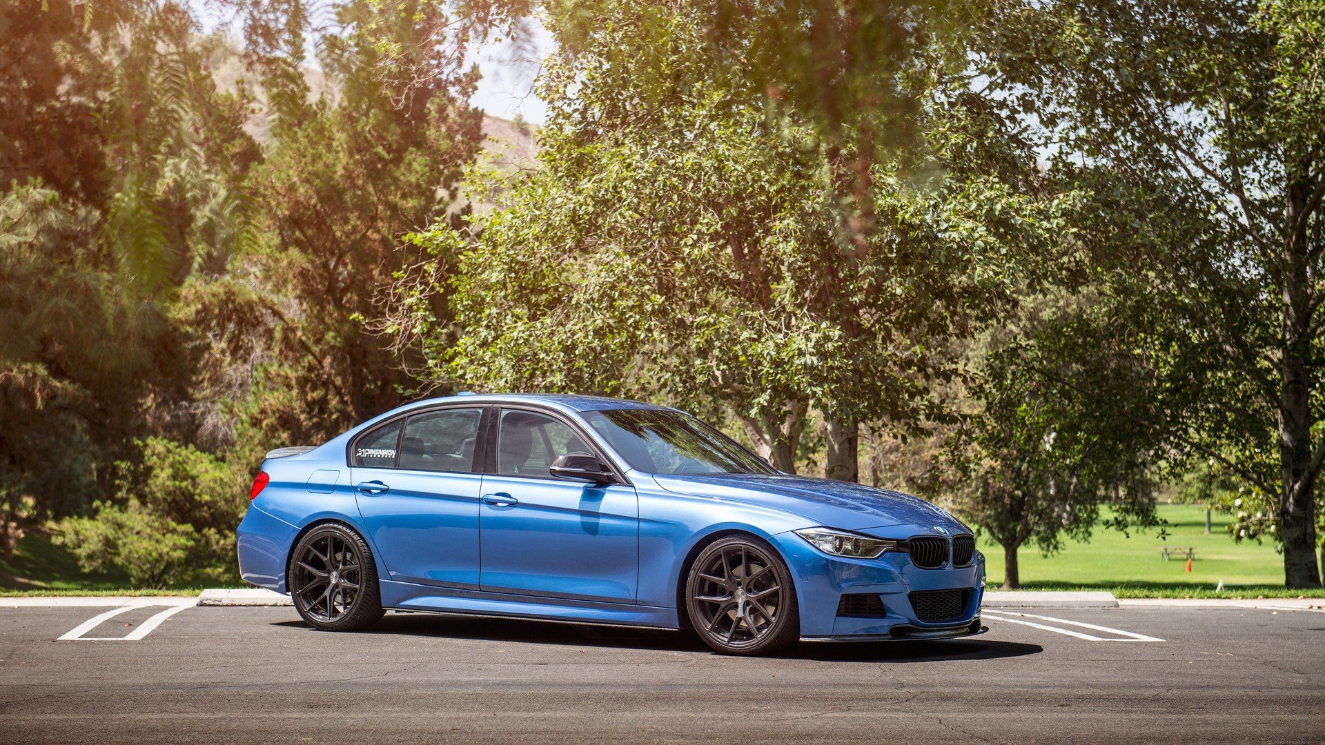 bmw, Car, Tuning, Blue Wallpaper
