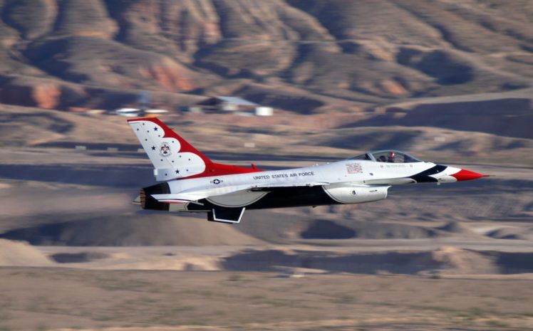u, S, A, F, Thunderbirds, F 16, Fighting, Falcon, Fighter, Army, Jet ...