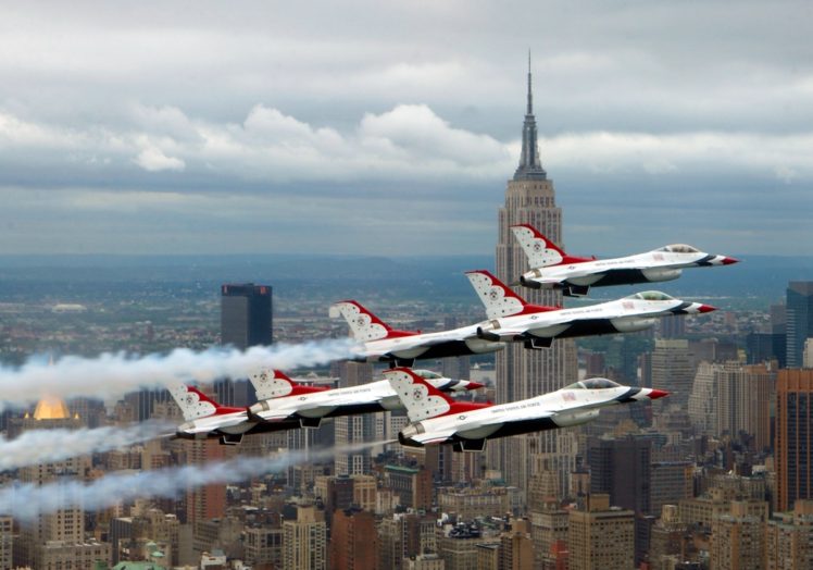 acrobatic, Aircrafts, Army, Falcon, Fighter, Fighting, Jet, Thunderbirds HD Wallpaper Desktop Background