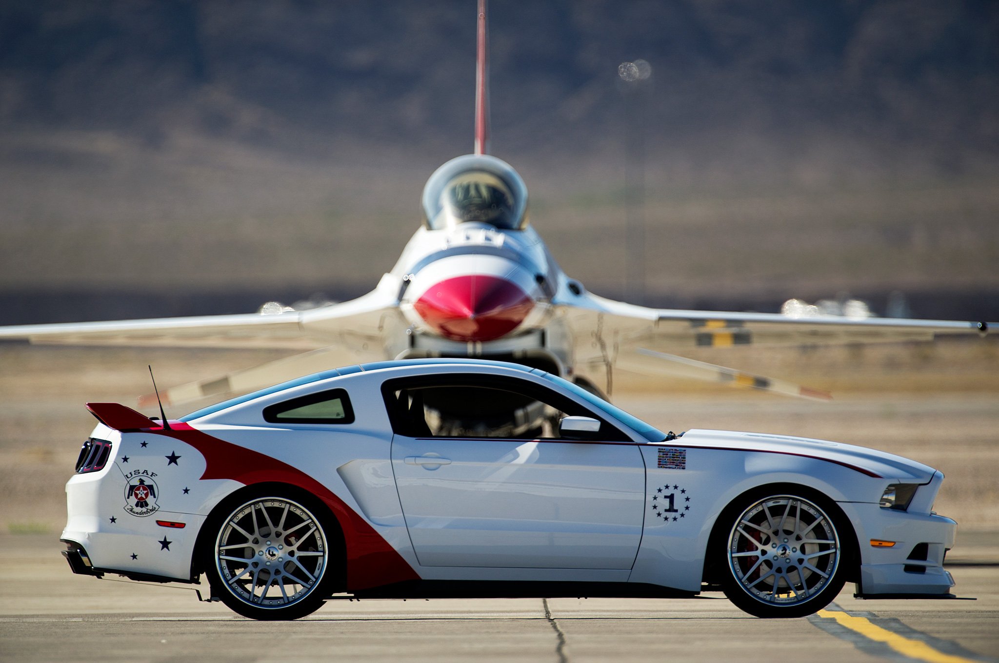 ford, Mustang, Thunderbirds, Edition, 2014, Cars Wallpaper