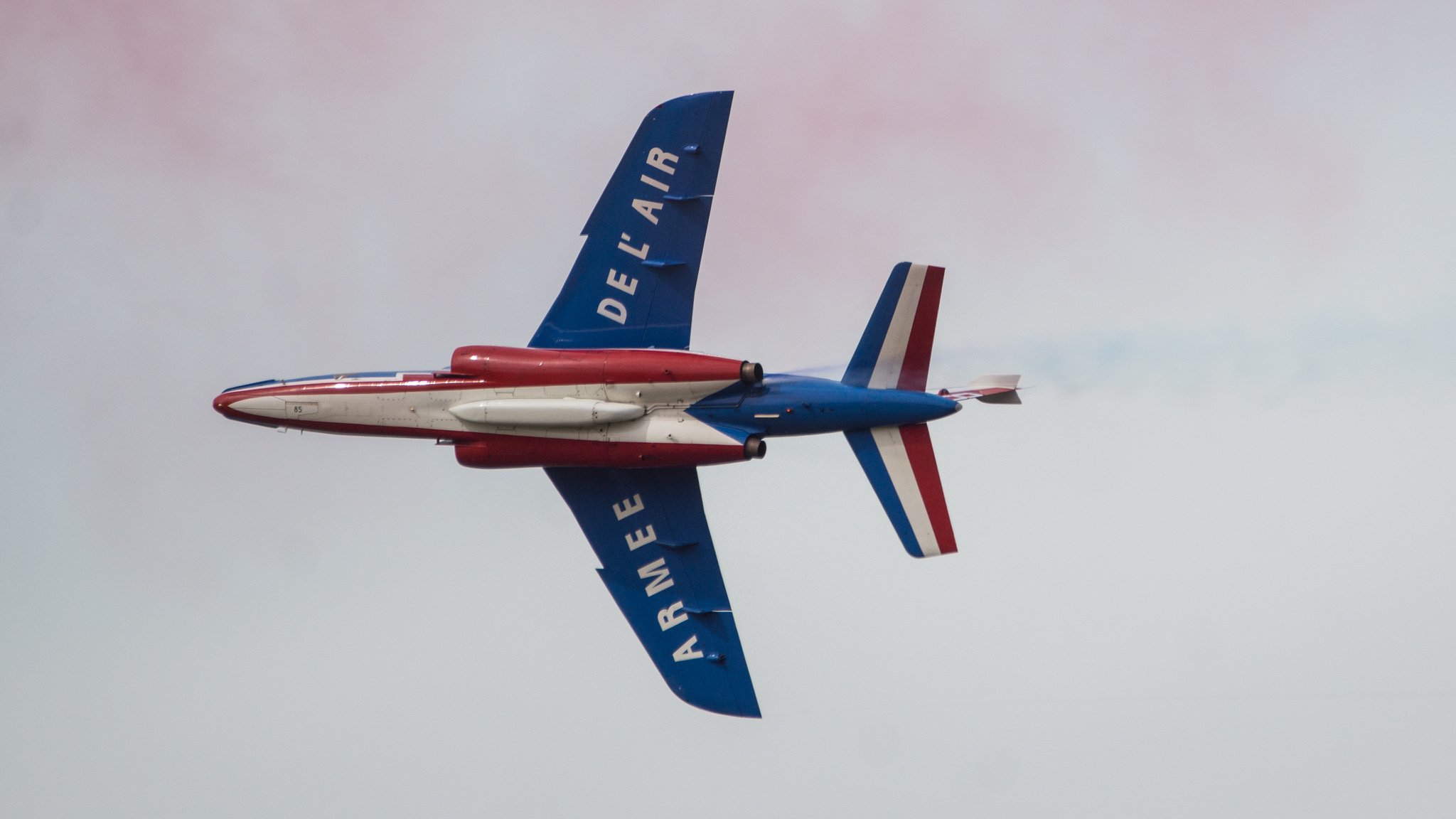 air, Aircraft, Aviation, Contrails, Force, France, Patrouille, Jet, Alpha, Acrobatic Wallpaper