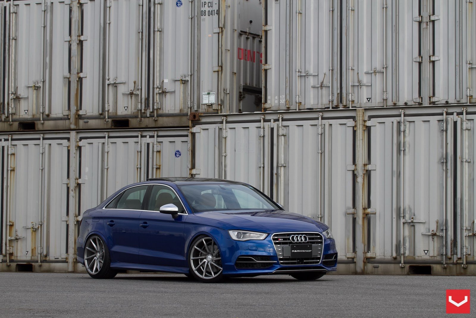 audi, S3, Sedan, Vossen, Wheels, Tuning Wallpaper