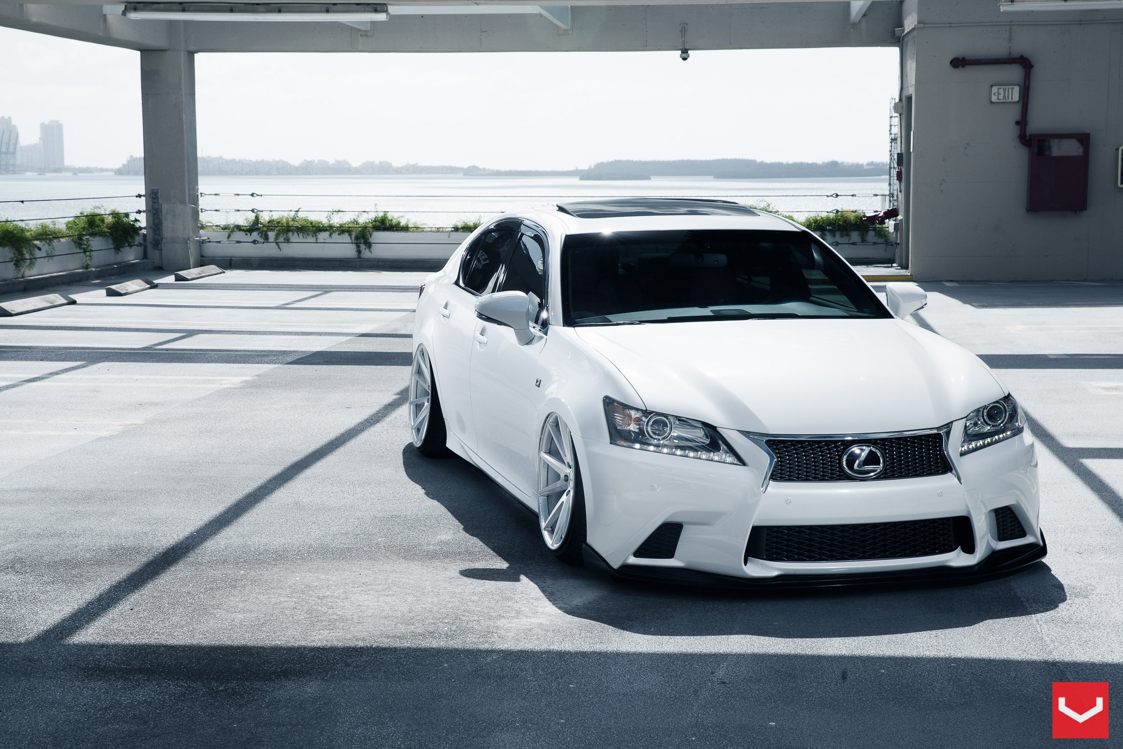 lexus, Gs, Vossen, Wheels, Tuning Wallpaper