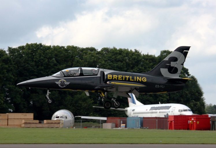 aero, L 39, Albatros, Breitling, Jet, Team, Acrobatic, Aircrafts HD Wallpaper Desktop Background