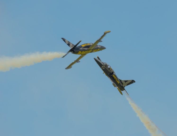 aero, L 39, Albatros, Breitling, Jet, Team, Acrobatic, Aircrafts HD Wallpaper Desktop Background