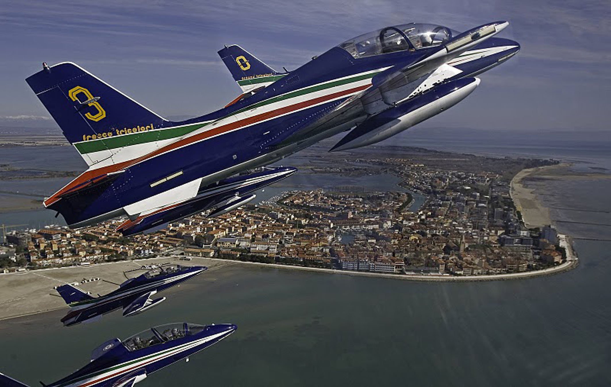 aermacchi, Mb 339, Pan, Freece, Tricolori, Jet, Team, Acrobatic, Italia, Aircrafts Wallpapers HD