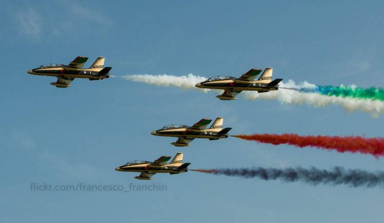 aermacchi, Mb 339nat, Al, Fursan, Jet, Team, Acrobatic, United, Arab, Emirates, Aircrafts HD Wallpaper Desktop Background