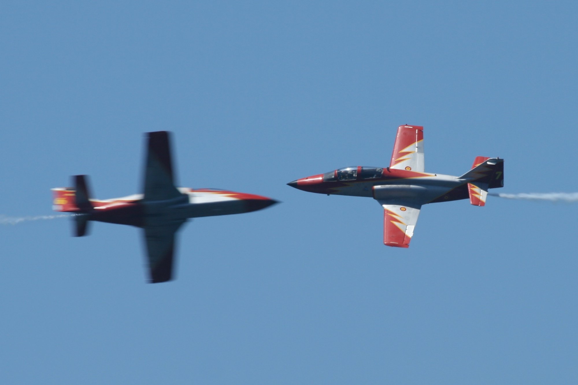 casa, C 101, Aviojet, Patrulla, Aeguila, Jet, Team, Acrobatic, Spain, Aircrafts Wallpaper