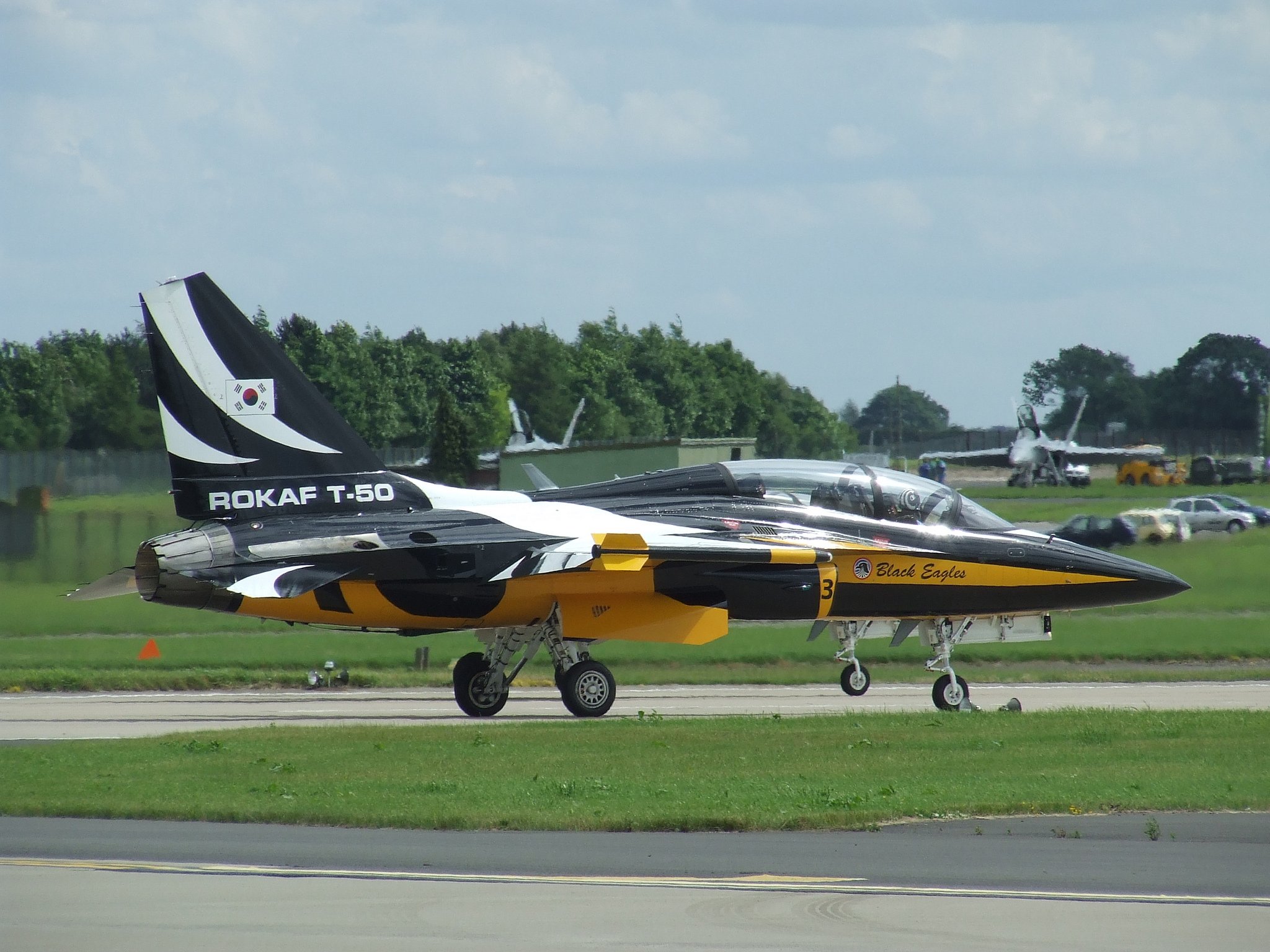 Air Aircrafts Black Eagles Aerobatic Team T 50 Golden