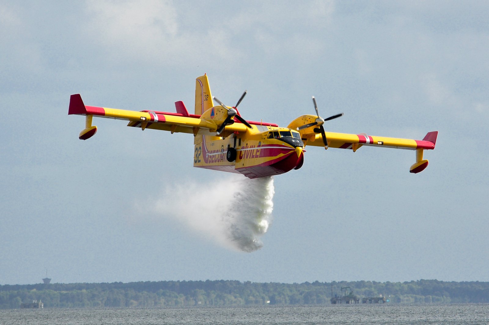 canadair, Cl 415, Firecat, Securita Wallpaper